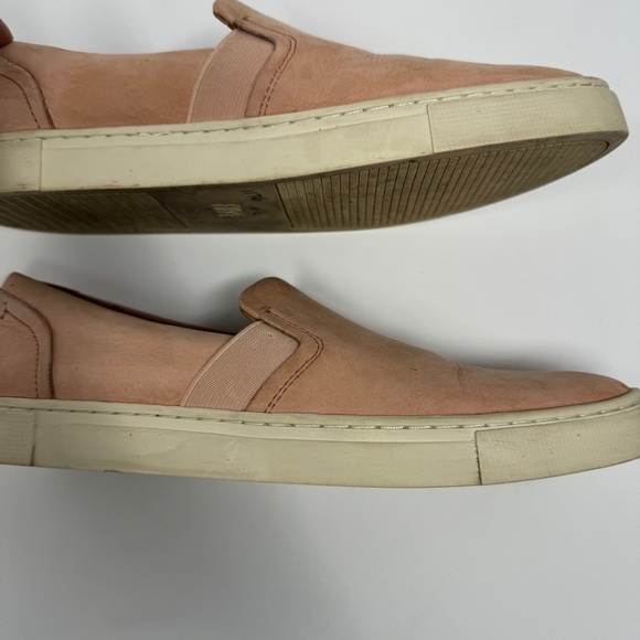 Frye Ivy Blush Light Pink Leather Slip On Dylan Shoes - Picture 5 of 11